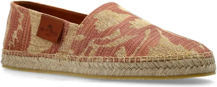 Paisley-Print Linen Espadrilles - Image 2