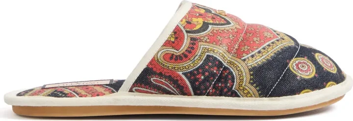 Paisley-Print Slides