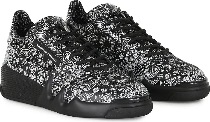 Paisley Print Sneakers - Image 2