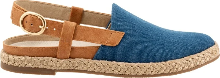 Paisley Slingback Espadrille Flat - Multiple Widths Available - Image 10