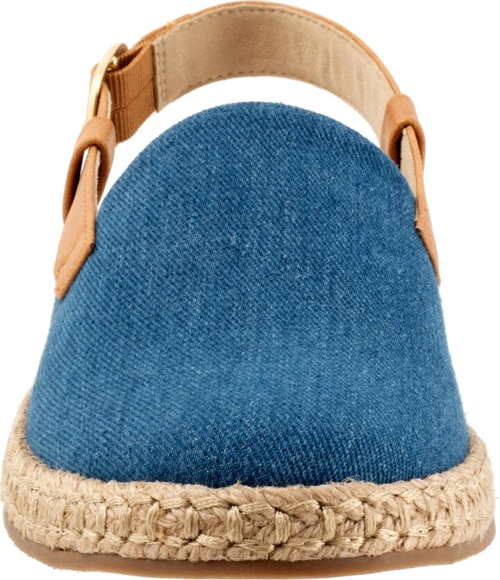 Paisley Slingback Espadrille Flat - Multiple Widths Available - Image 11