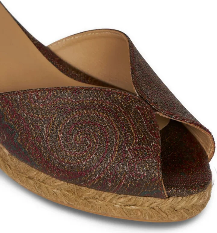Paisley Wedge Espadrilles - Image 4