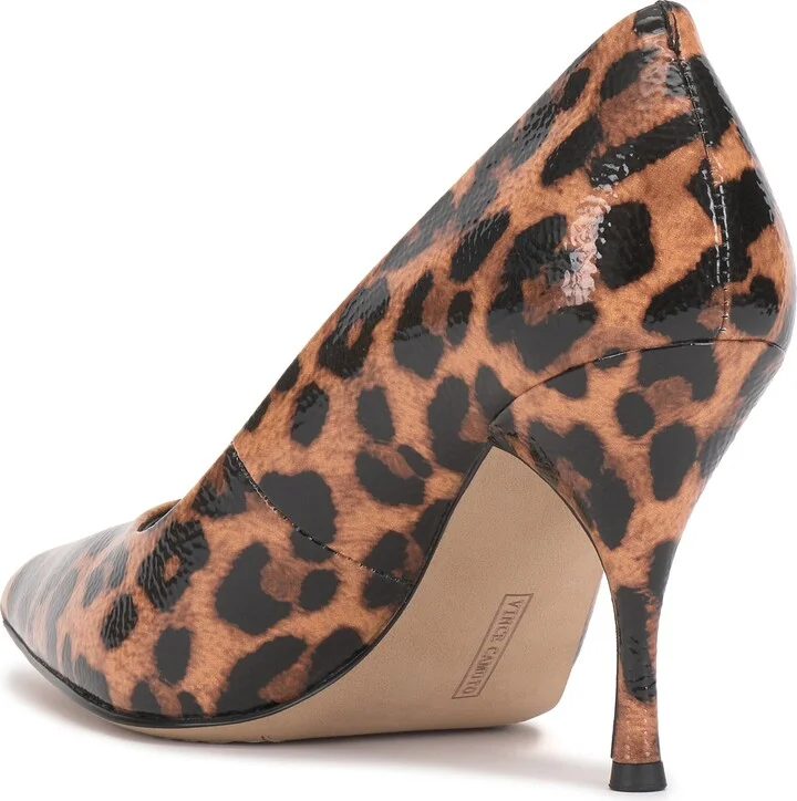 Paislie Leopard Print Patent Pump - Image 2