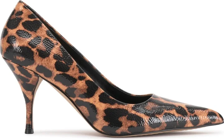 Paislie Leopard Print Patent Pump - Image 3