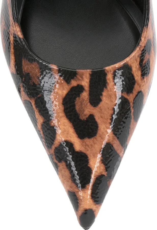Paislie Leopard Print Patent Pump - Image 8