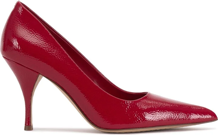 Paislie Leopard Print Patent Pump - Image 11