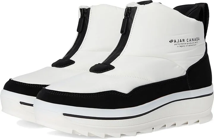 Pajar CANADA Gala Women's Snow Shoes White/Black : 7.5 M, Wool