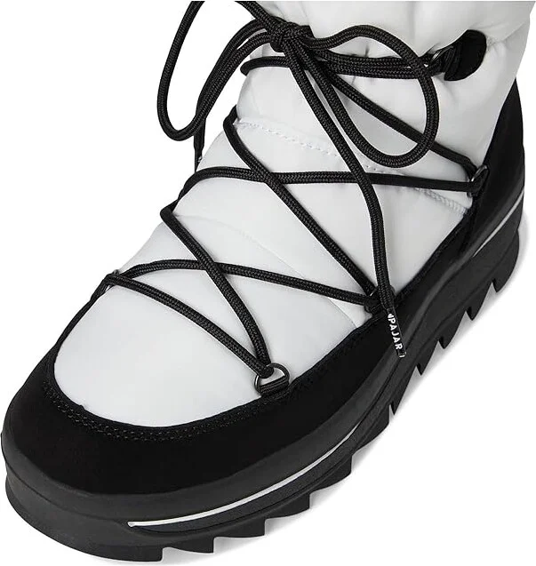 Pajar CANADA Taya High Women's Shoes White : 7.5 M, Leather - Image 2