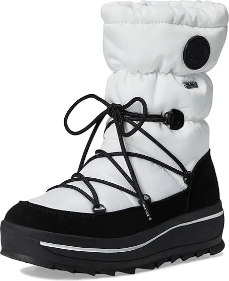 Pajar CANADA Taya High Women's Shoes White : 7.5 M, Leather - Image 5