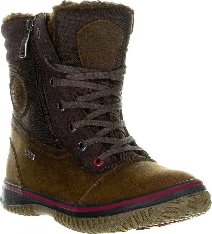PAJAR Men's Trooper 2.0 Leather Waterproof Winter Mid-Calf Snow Boots