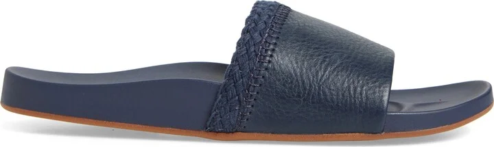 Pākea Leather Slide Sandal - Image 3