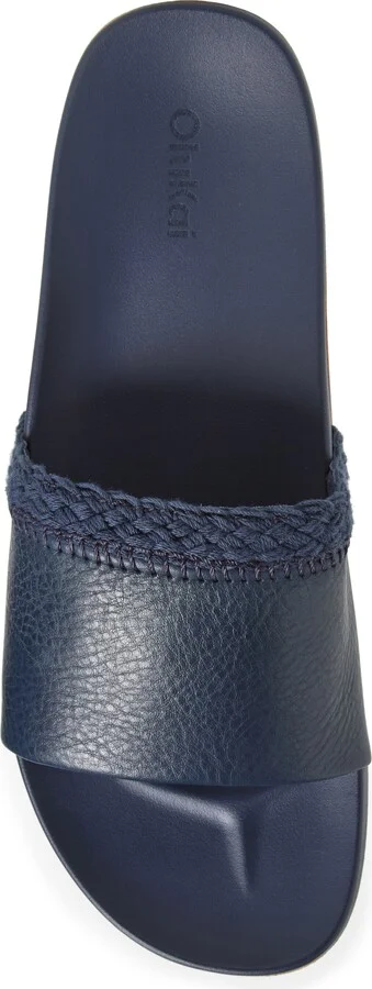 Pākea Leather Slide Sandal - Image 5