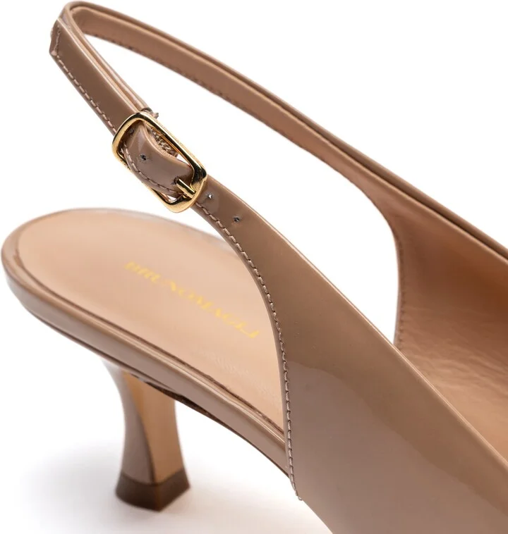 Palerma Pointed Toe Kitten Heel Slingback Pump - Image 5
