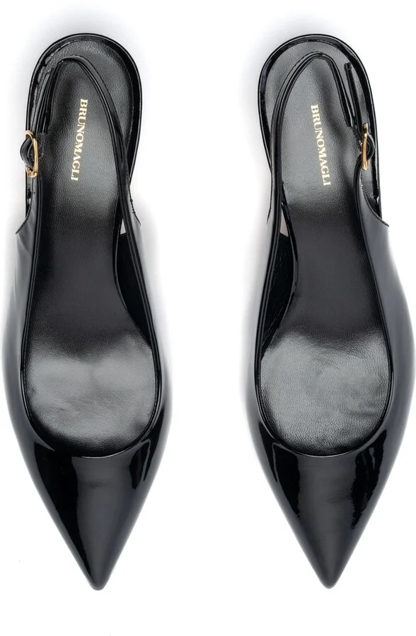 Palerma Pointed Toe Kitten Heel Slingback Pump - Image 8