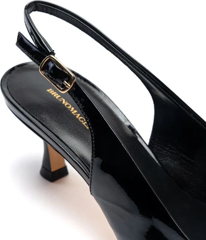 Palerma Pointed Toe Kitten Heel Slingback Pump - Image 10