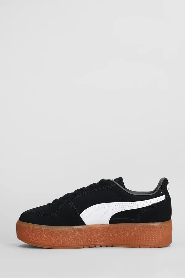 Palermo Elevata Wns Sneakers In Black Suede - Image 3