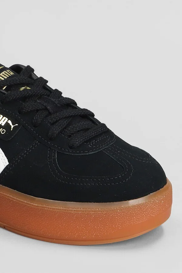 Palermo Elevata Wns Sneakers In Black Suede - Image 5