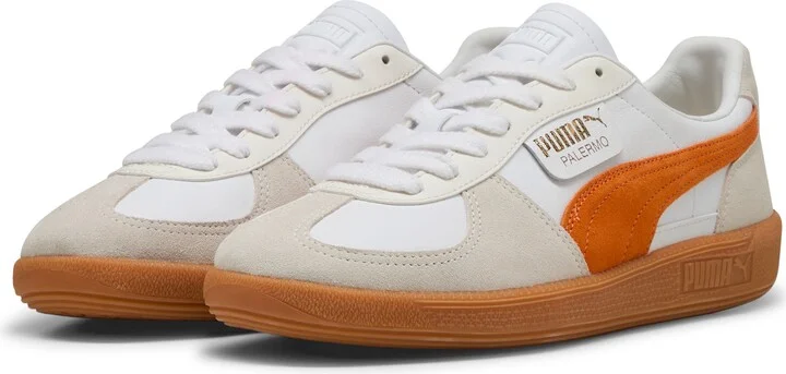 Puma White-Warm White-Orange
