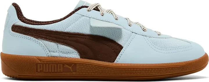 Palermo "Light Blue/Brown" sneakers