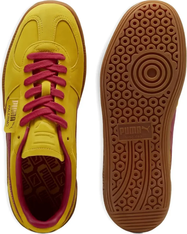 Palermo "Pelé Yellow/Club Red" sneakers - Image 3