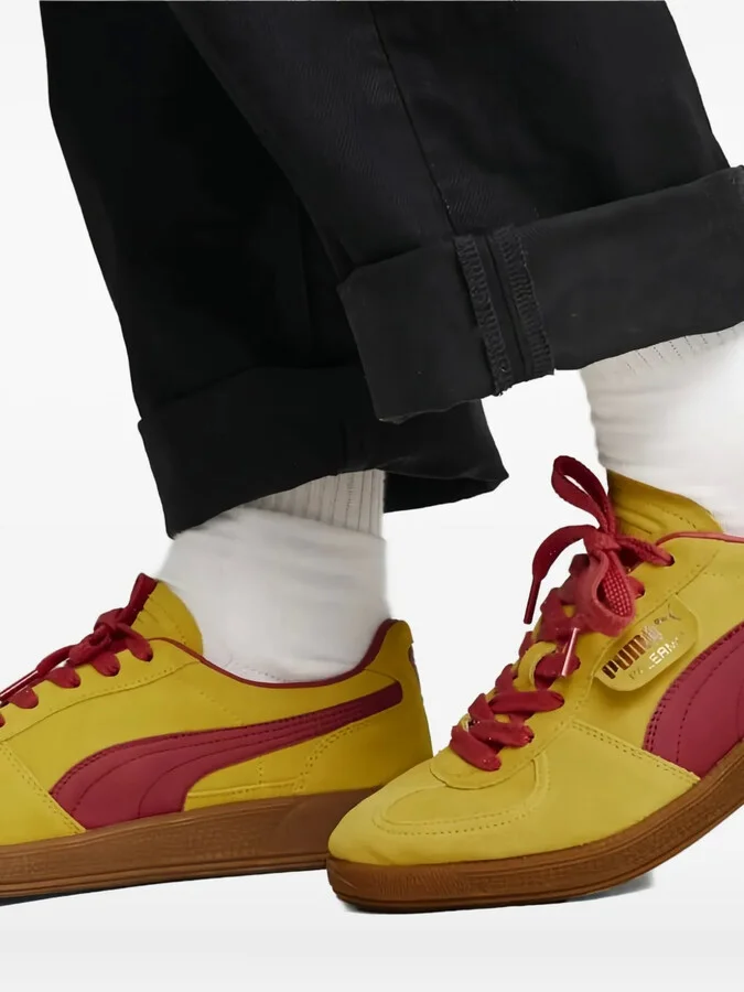 Palermo "Pelé Yellow/Club Red" sneakers - Image 5