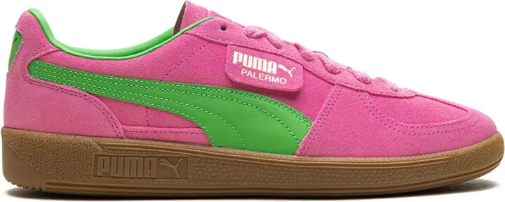 Palermo "Pink/Delight Green/Gum" sneakers