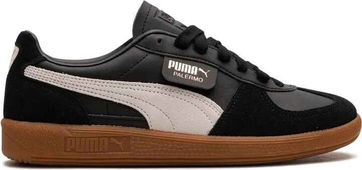 Palermo "Puma Black/Feather Gray/Gum" sneakers