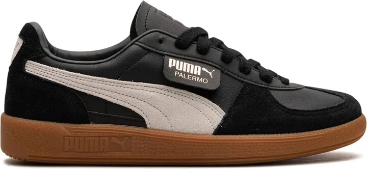Palermo "Puma Black/Feather Gray/Gum" sneakers