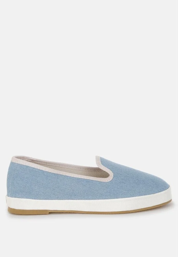 Palin Denim Slip On Loafers - Image 2