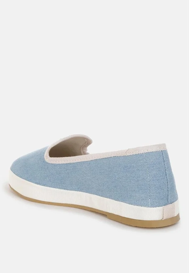 Palin Denim Slip On Loafers - Image 3