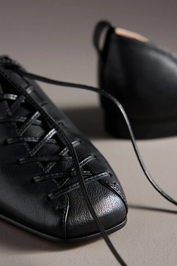 Palkie Lace-Front Flats - Image 3