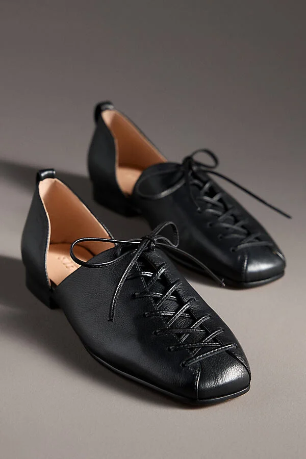 Palkie Lace-Front Flats