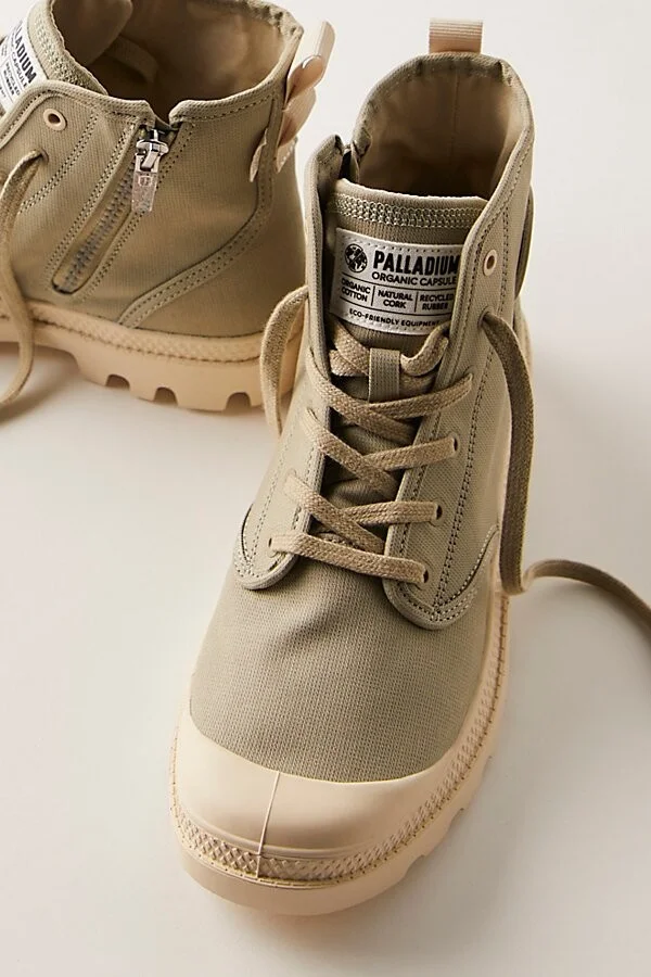 Palladium Pampa Hi Zip Organic Boots