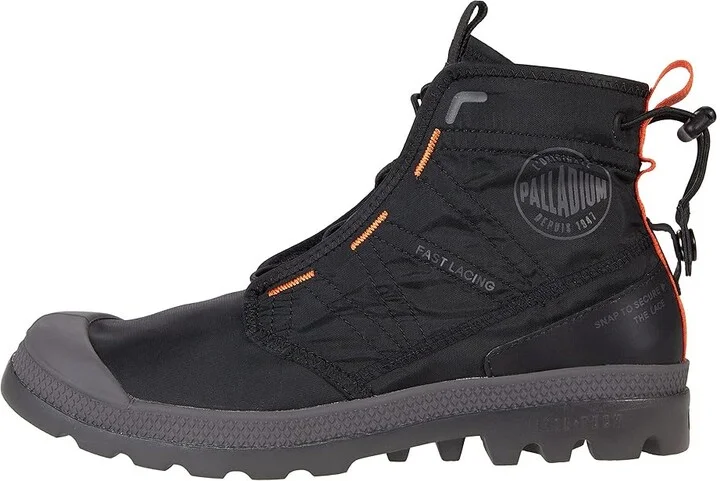Palladium Pampa Travel Lite Shoes Black : Men's 6 - Women's 7.5 Medium, Textile - Image 6