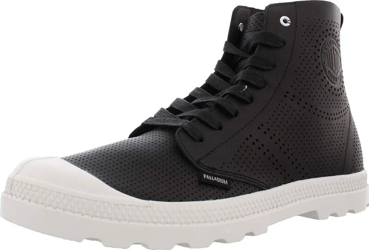 Palladium Womens Pampa Mid LP Perforated Boots