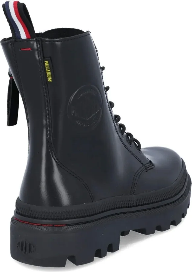 Pallatrooper Officer lace-up lug sole boots - Image 3