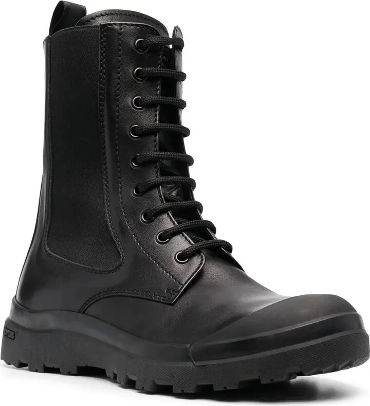Pallet leather ankle boots - Image 2