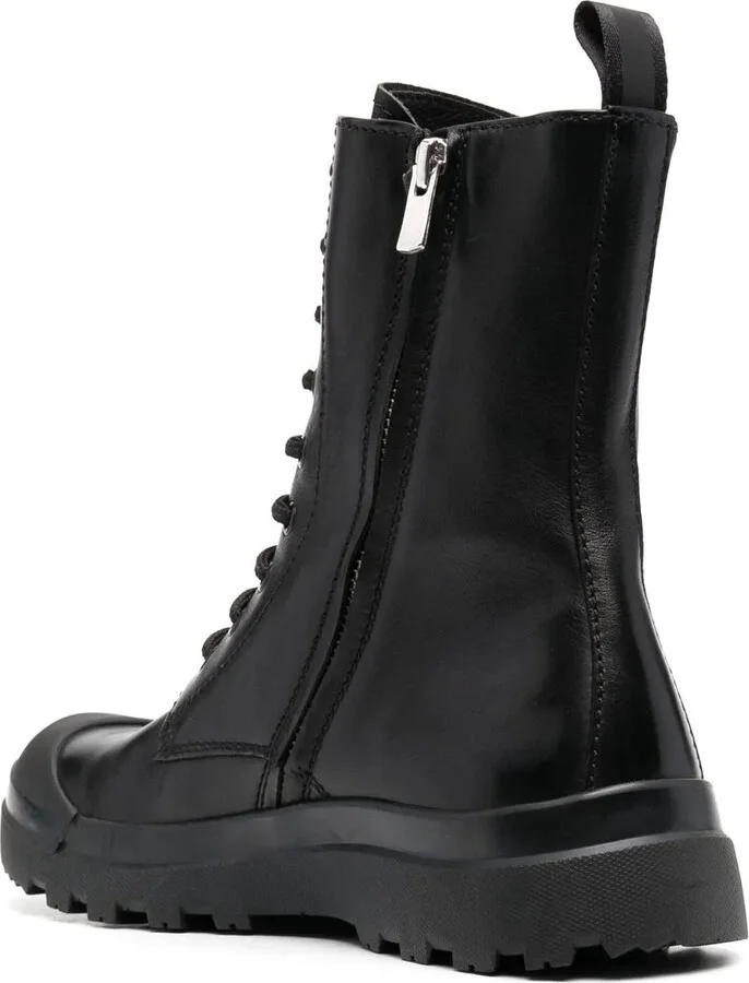 Pallet leather ankle boots - Image 3