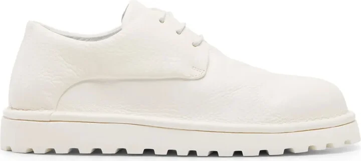 Pallottola Pomice leather Derby shoes