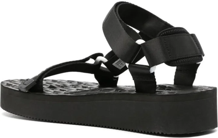 Palm Angels Depa Logo-Print Sandals - Image 3