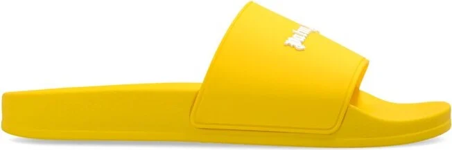 Palm Angels Logo Embossed Slides