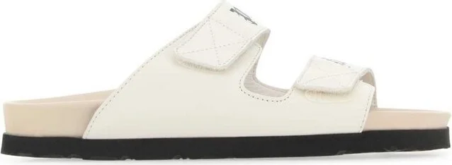 Palm Angels Logo Printed Slip-On Sandals