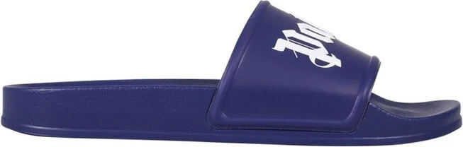 Palm Angels Logo Printed Slip-On Slides
