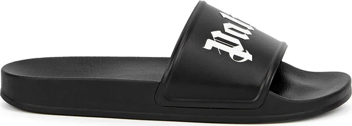Palm Angels Logo Rubber Sliders