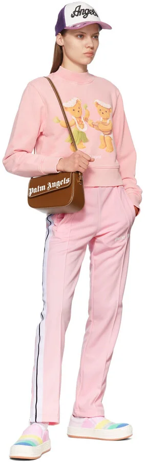 Palm Angels Multicolor Canvas Stripe Sneakers - Image 5