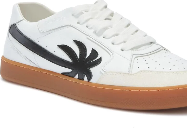 Palm Angels New Palm 1 Leather Sneakers - Image 4
