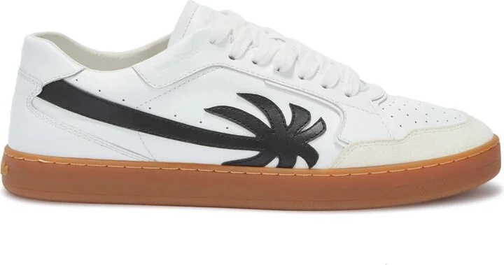 Palm Angels New Palm 1 Leather Sneakers