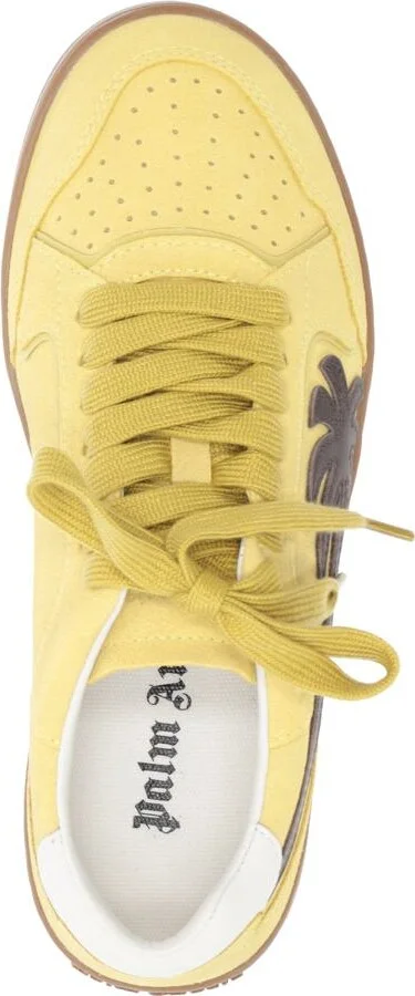 Palm Angels New Palm 1 Suede Ocher Yellow - Brown - Image 4