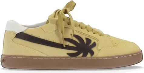 Palm Angels New Palm 1 Suede Ocher Yellow - Brown