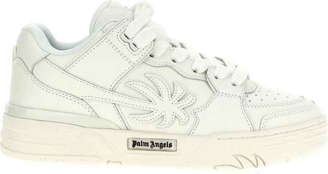 Palm Angels Palm Tree Patch Lace-Up Sneakers